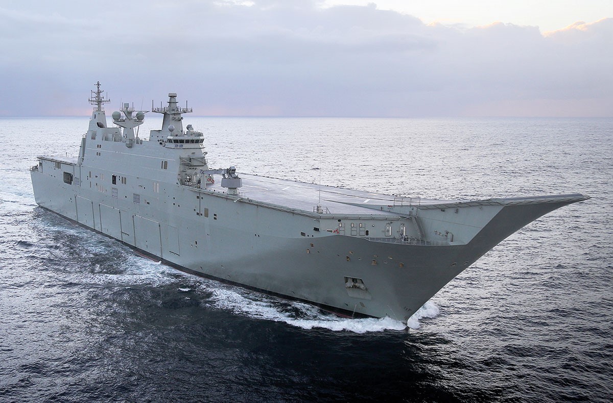 HMAS Canberra Instrumentation